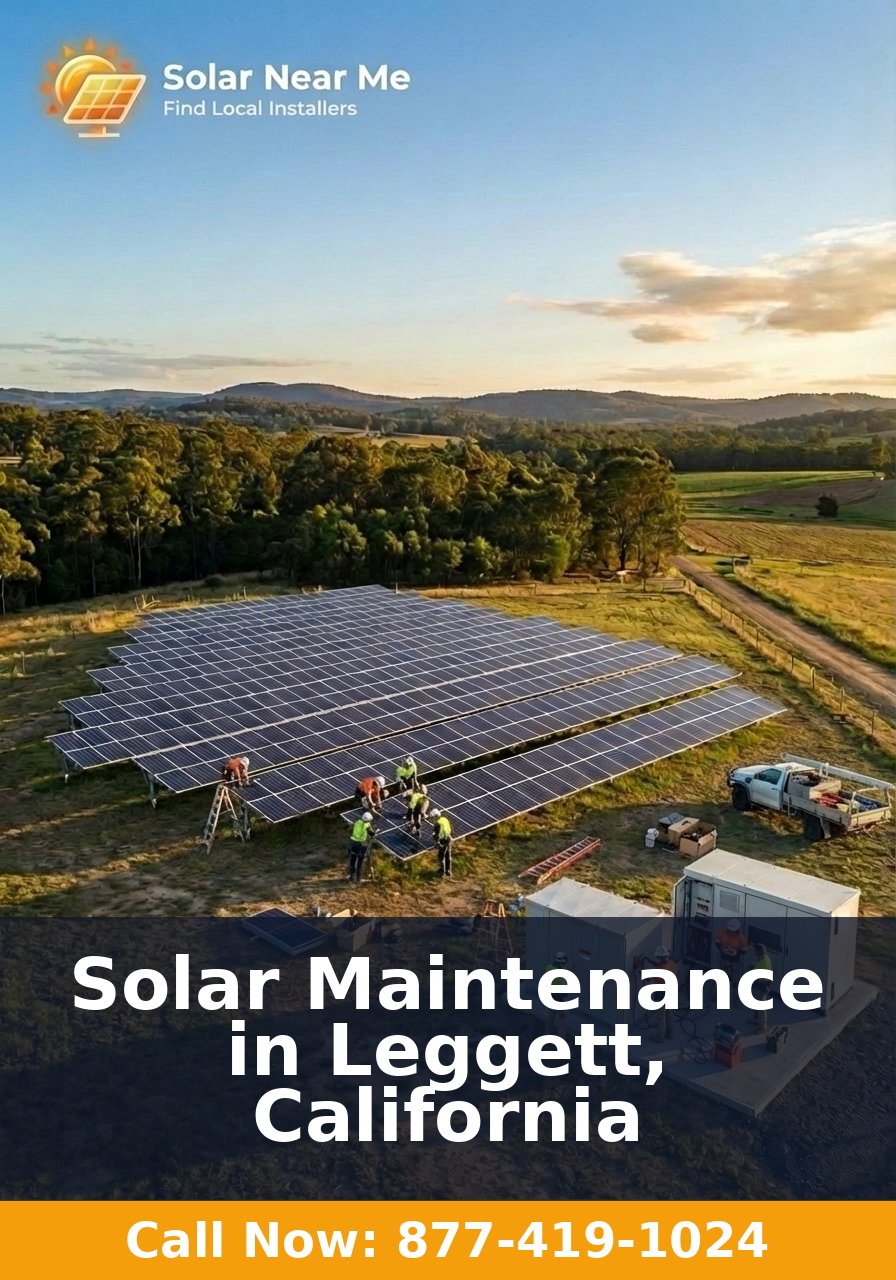 Solar Maintenance in Leggett, California
