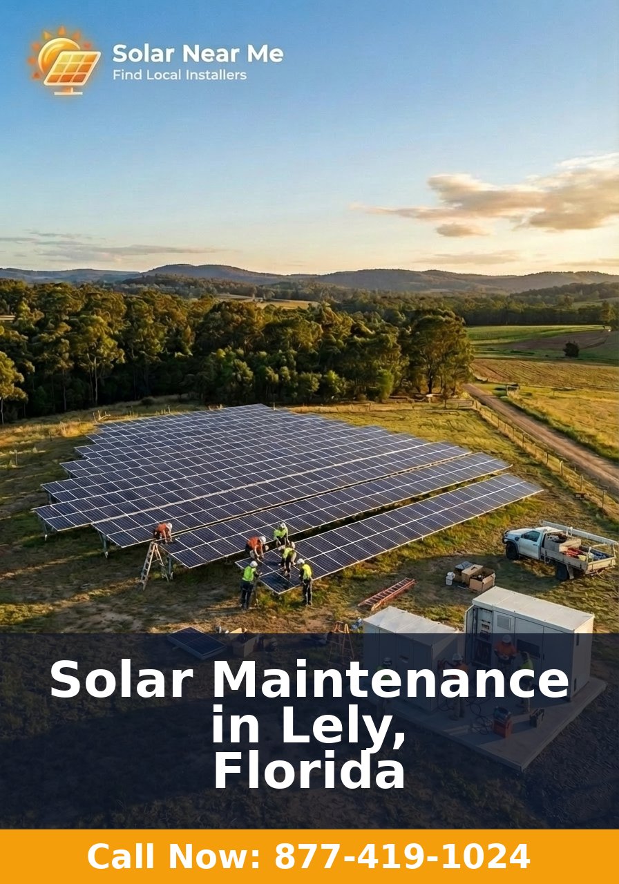 Solar Maintenance in Lely, Florida