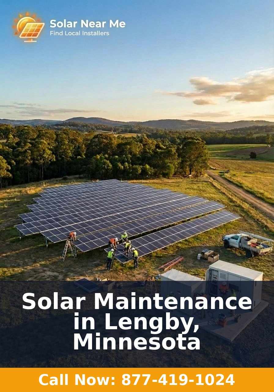 Solar Maintenance in Lengby, Minnesota