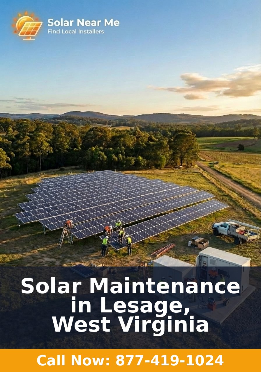 Solar Maintenance in Lesage, West Virginia
