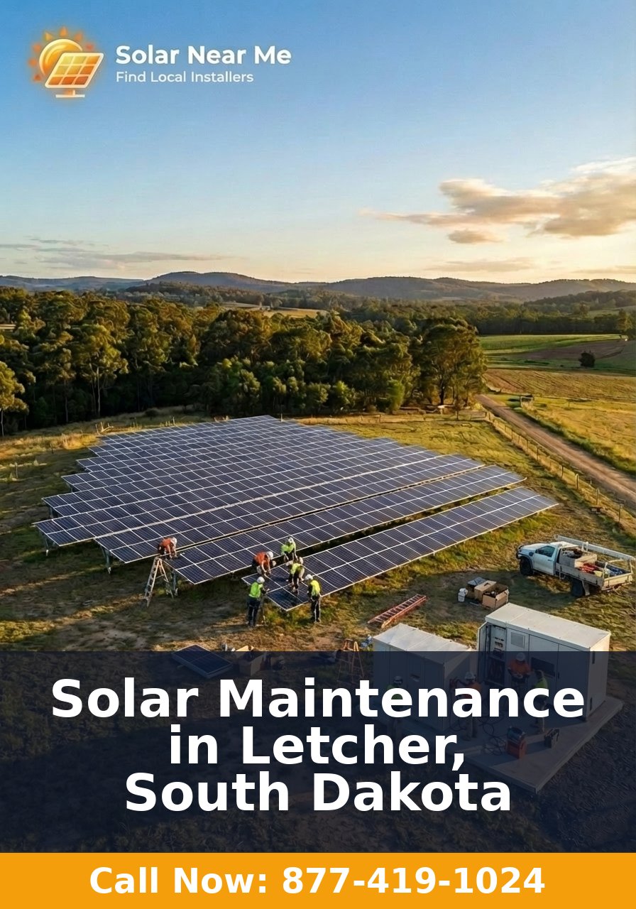 Solar Maintenance in Letcher, South Dakota