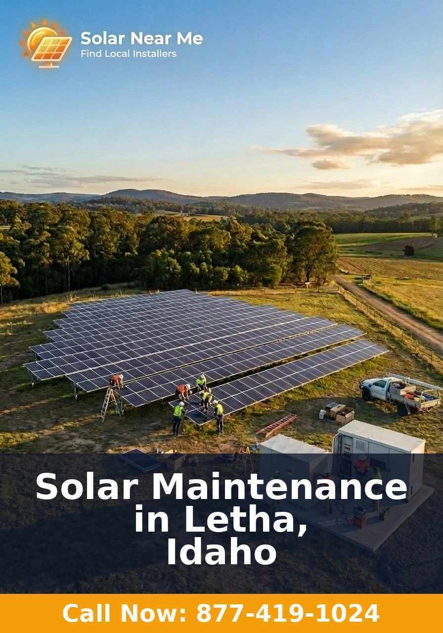 Solar Maintenance in Letha, Idaho