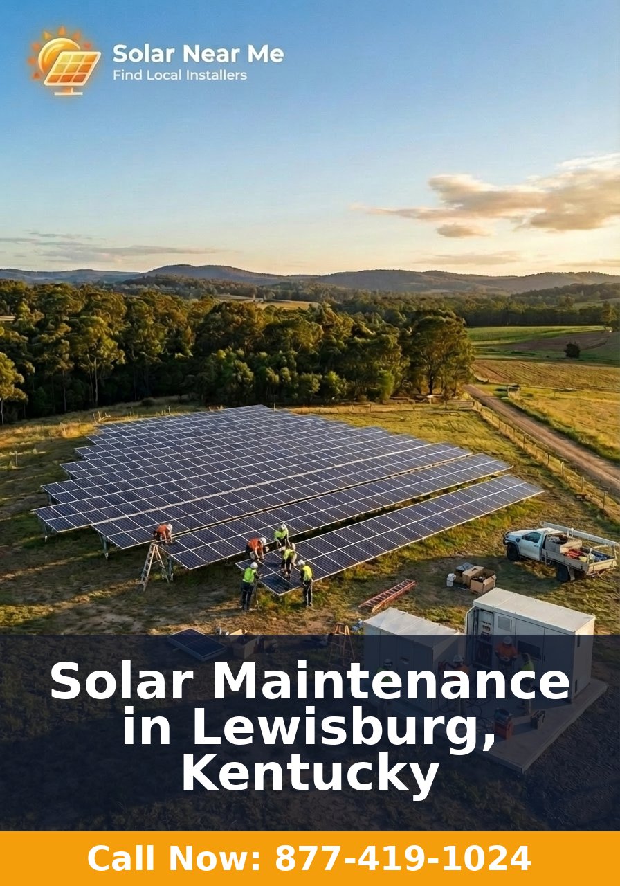 Solar Maintenance in Lewisburg, Kentucky