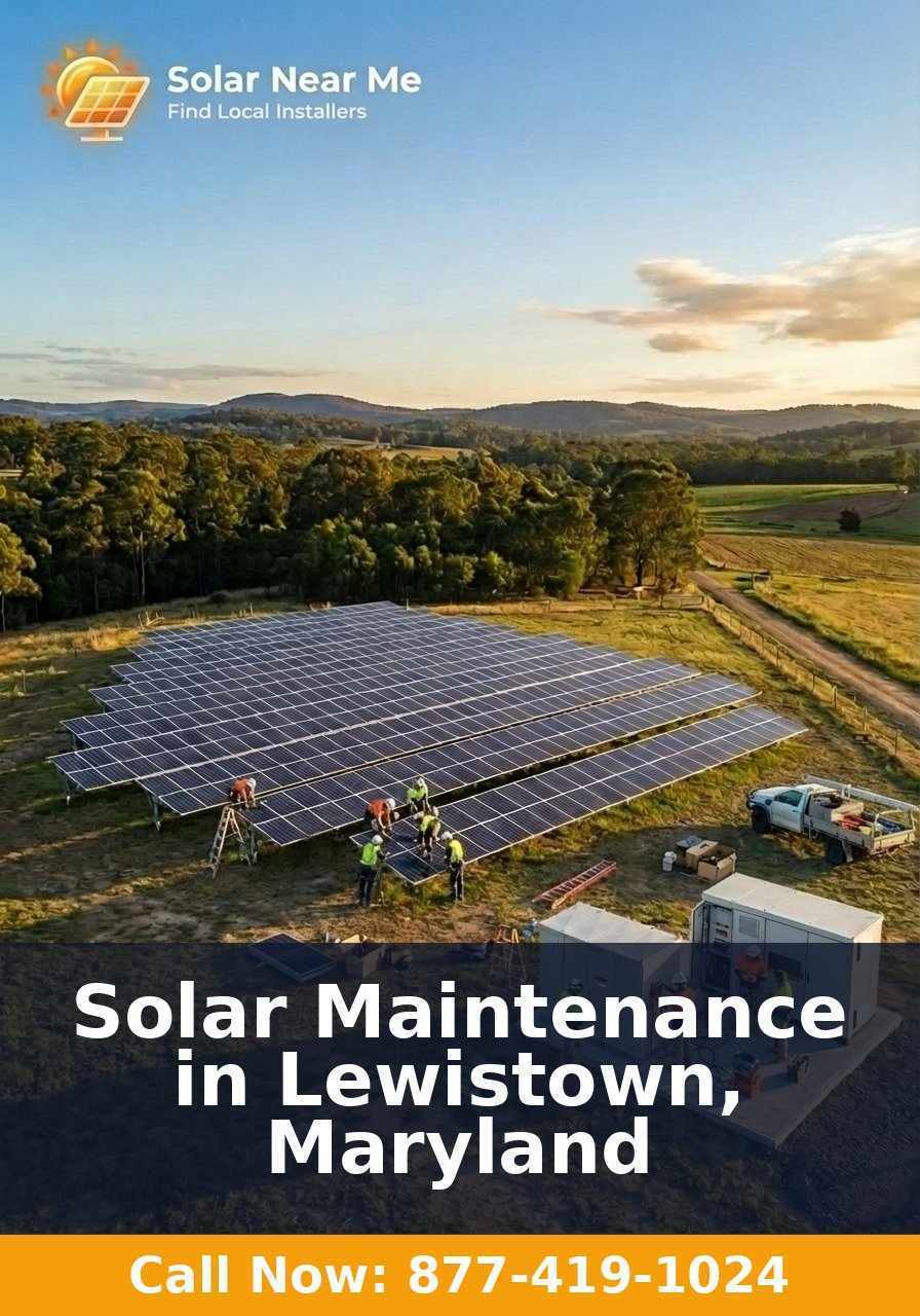 Solar Maintenance in Lewistown, Maryland