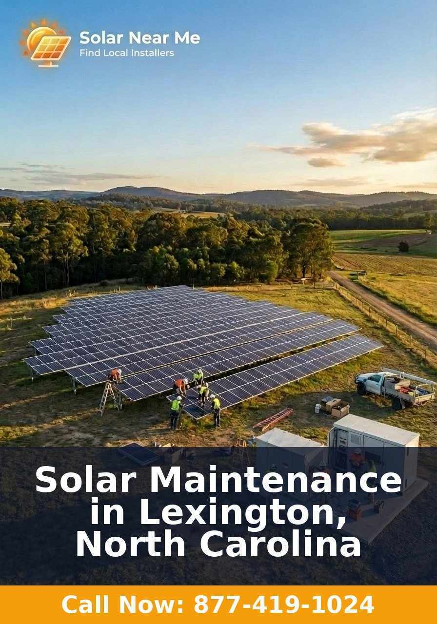Solar Maintenance in Lexington, North Carolina