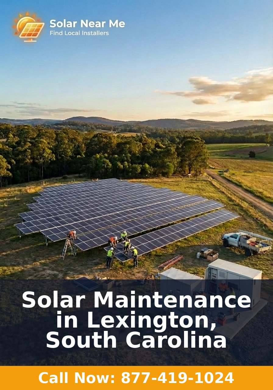 Solar Maintenance in Lexington, South Carolina