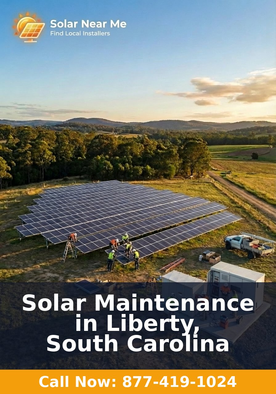 Solar Maintenance in Liberty, South Carolina