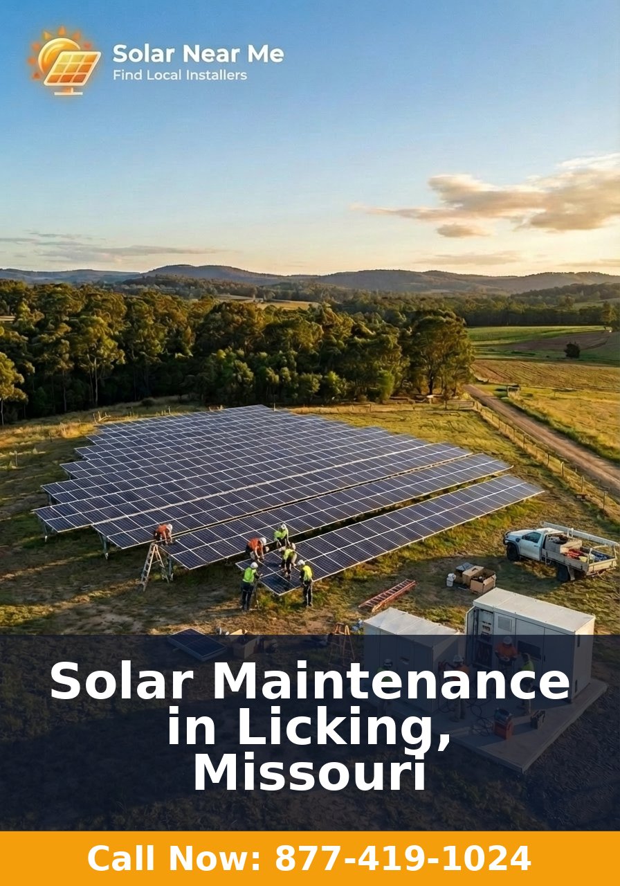 Solar Maintenance in Licking, Missouri