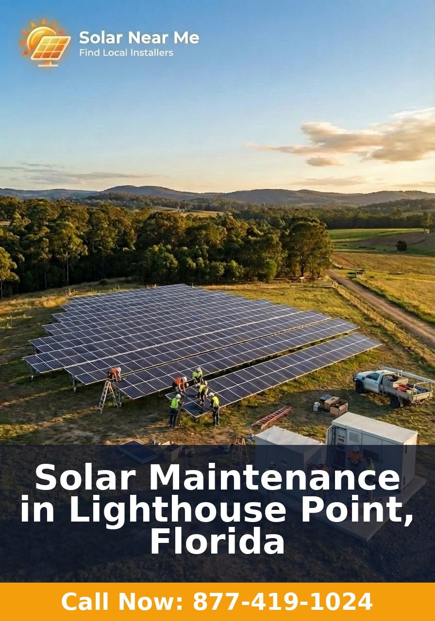 Solar Maintenance in Lighthouse Point, Florida
