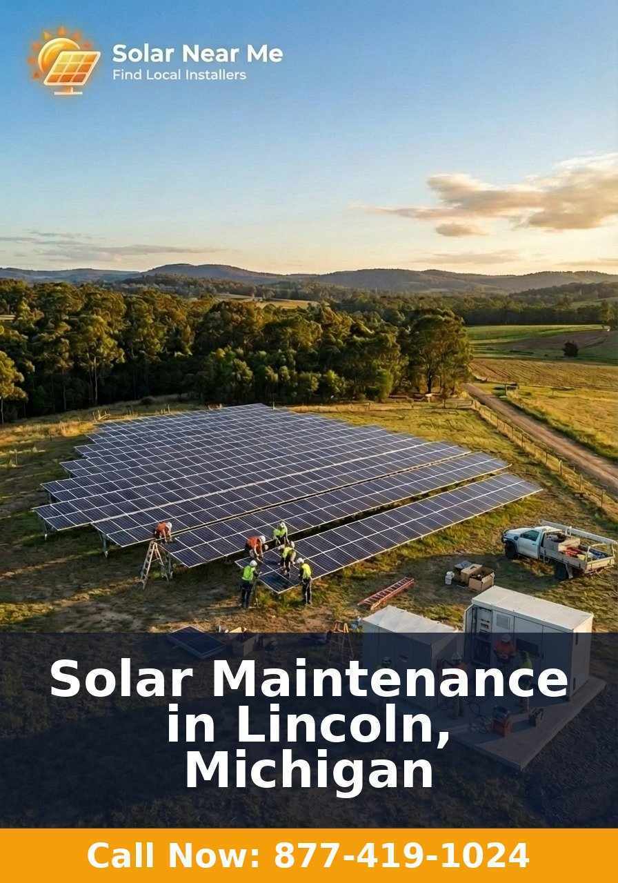 Solar Maintenance in Lincoln, Michigan