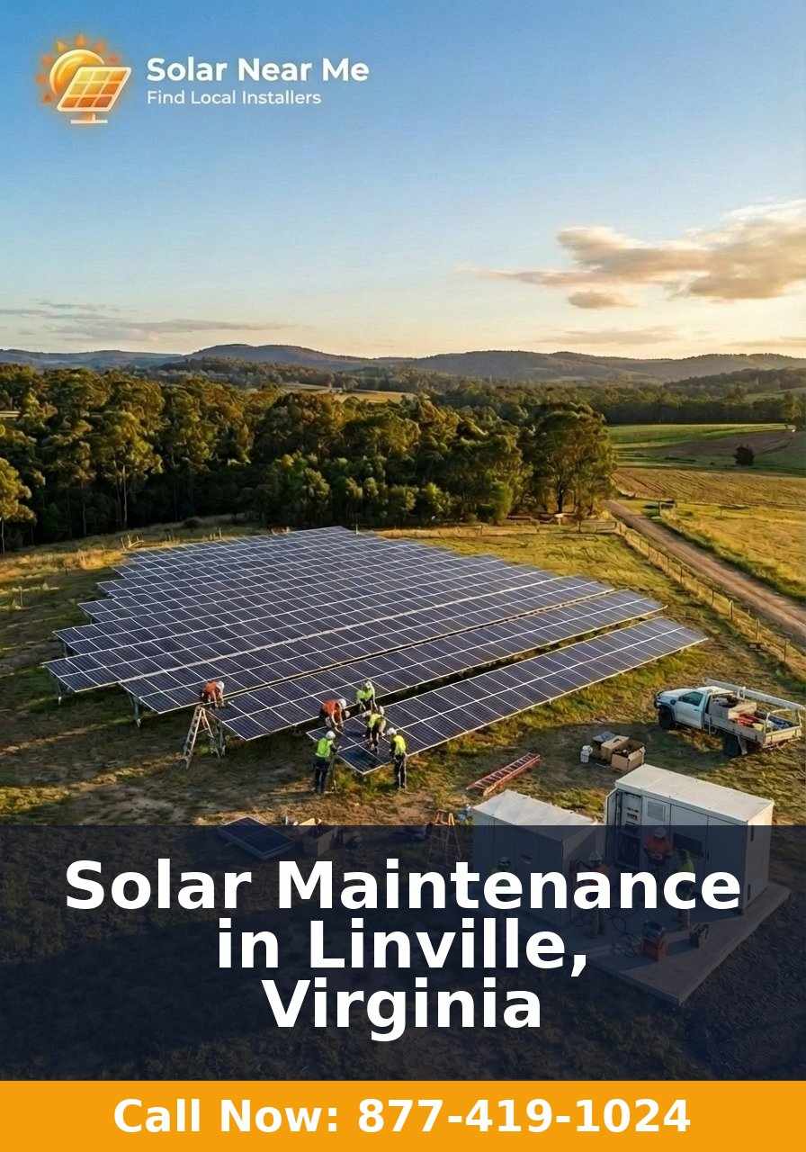 Solar Maintenance in Linville, Virginia