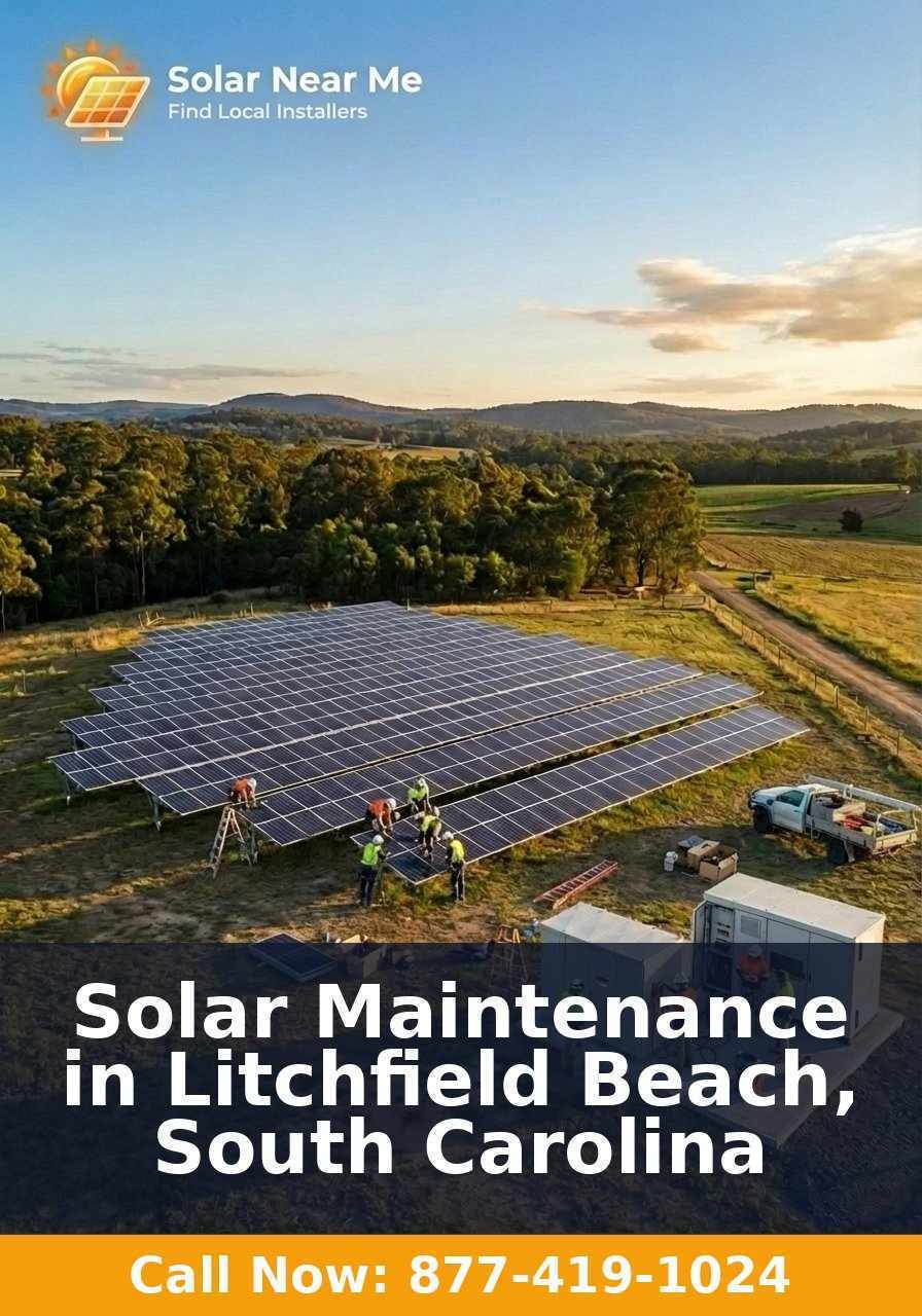 Solar Maintenance in Litchfield Beach, South Carolina