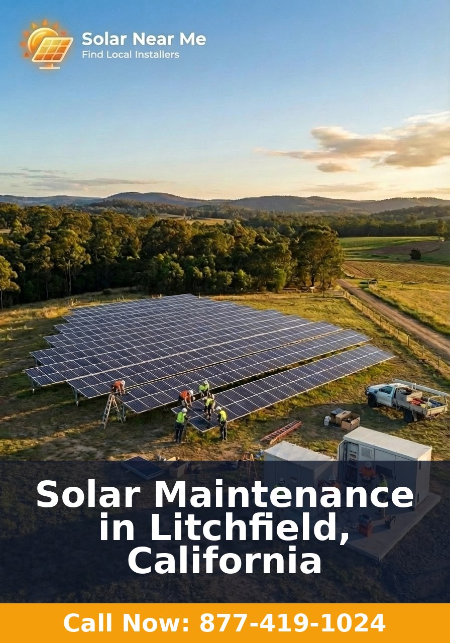 Solar Maintenance in Litchfield, California