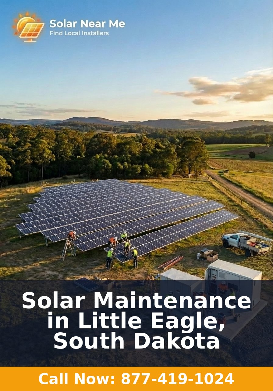 Solar Maintenance in Little Eagle, South Dakota