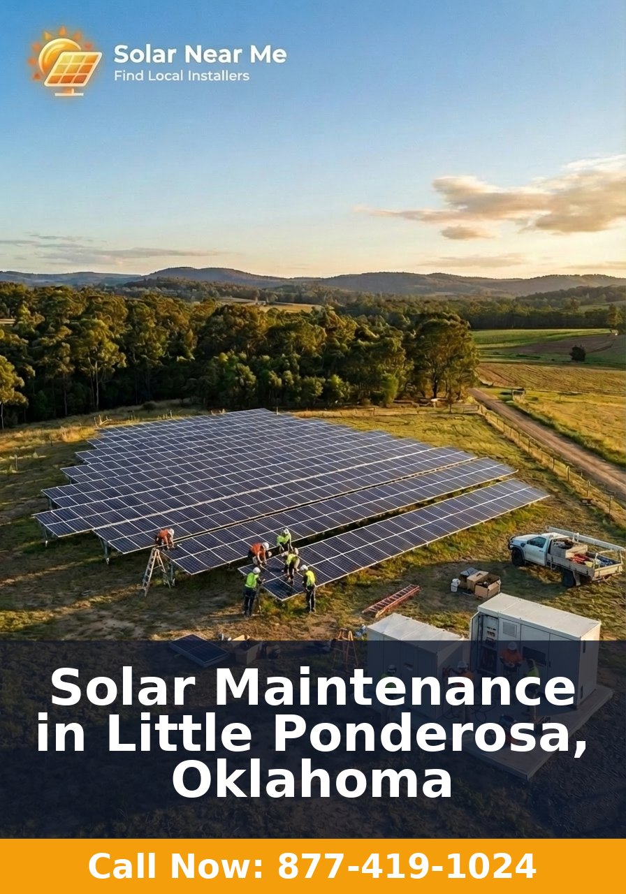 Solar Maintenance in Little Ponderosa, Oklahoma