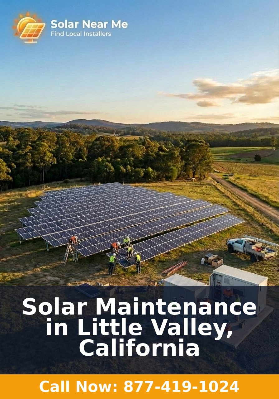 Solar Maintenance in Little Valley, California