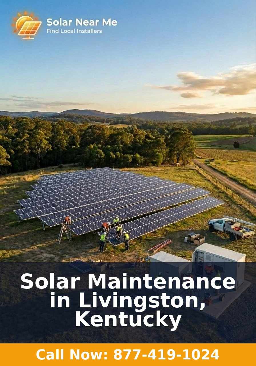 Solar Maintenance in Livingston, Kentucky