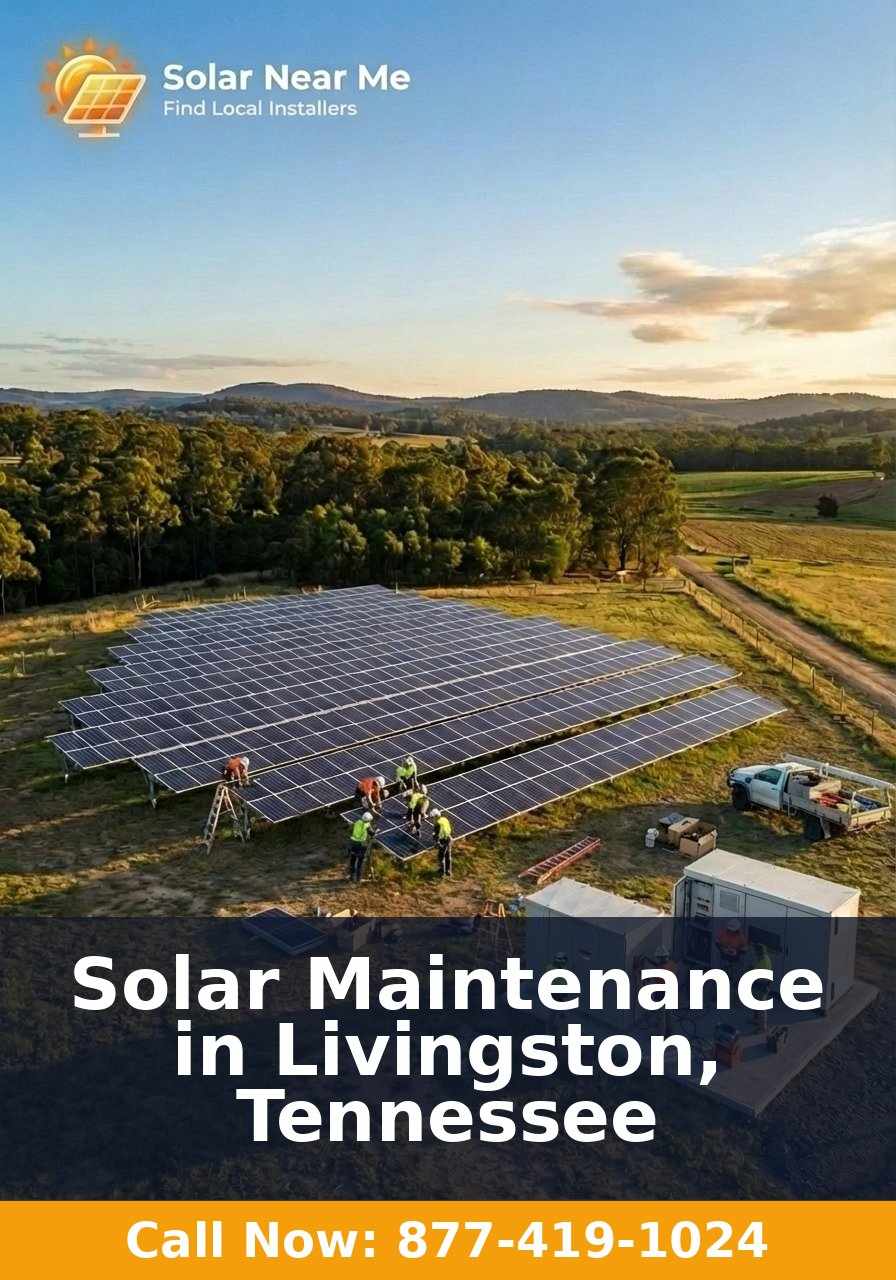 Solar Maintenance in Livingston, Tennessee