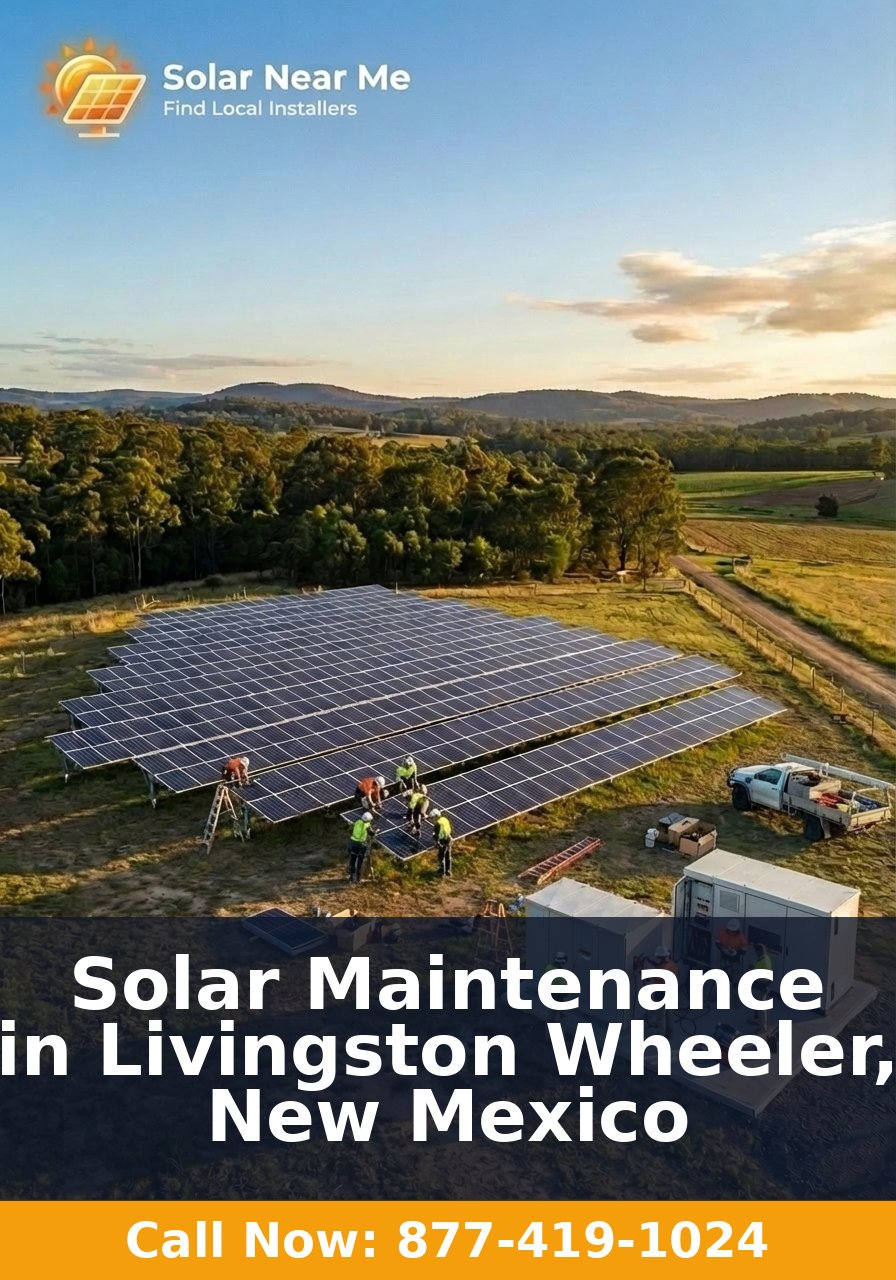 Solar Maintenance in Livingston Wheeler, New Mexico