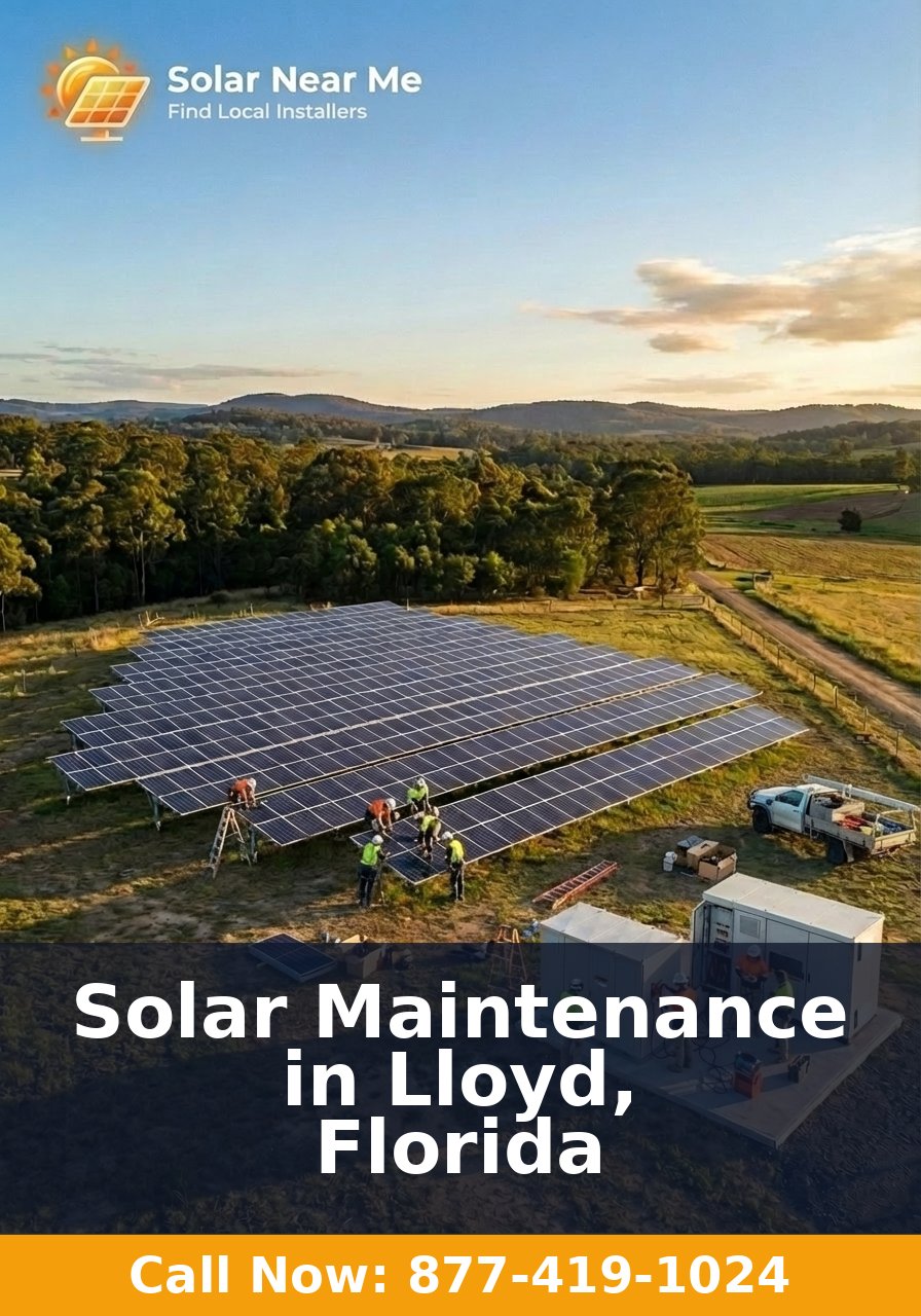 Solar Maintenance in Lloyd, Florida