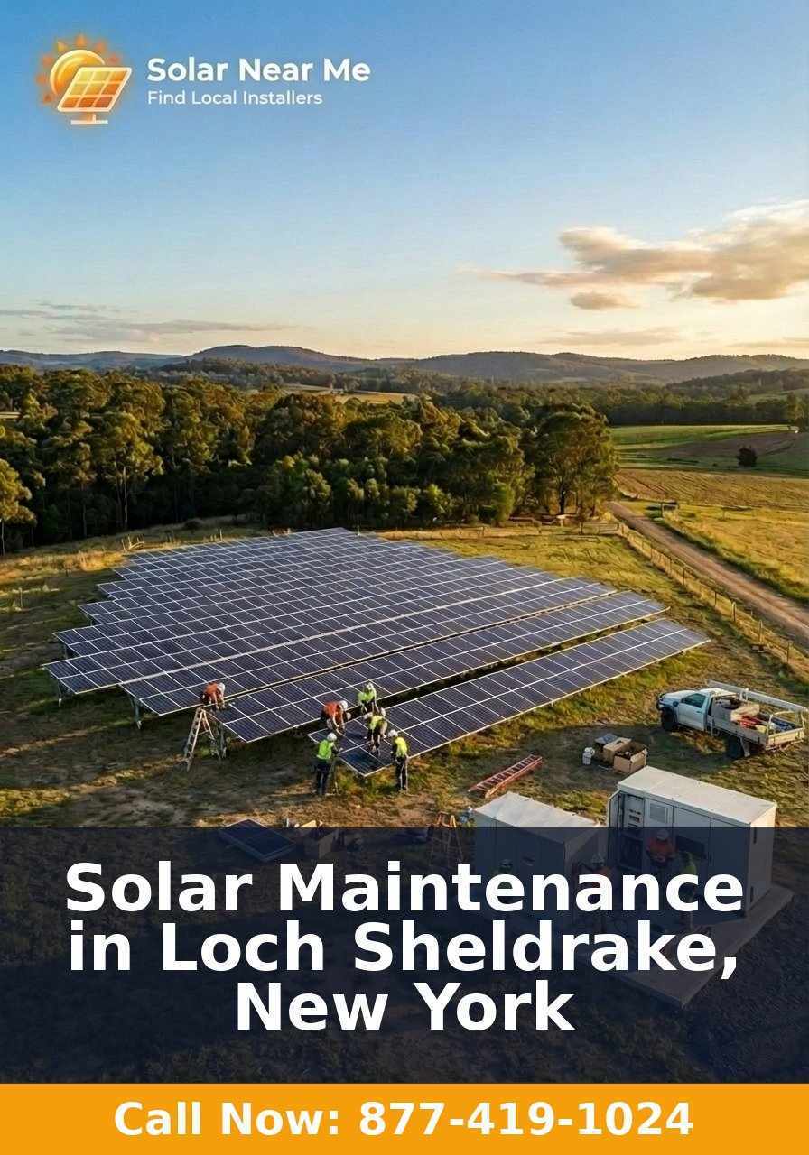 Solar Maintenance in Loch Sheldrake, New York