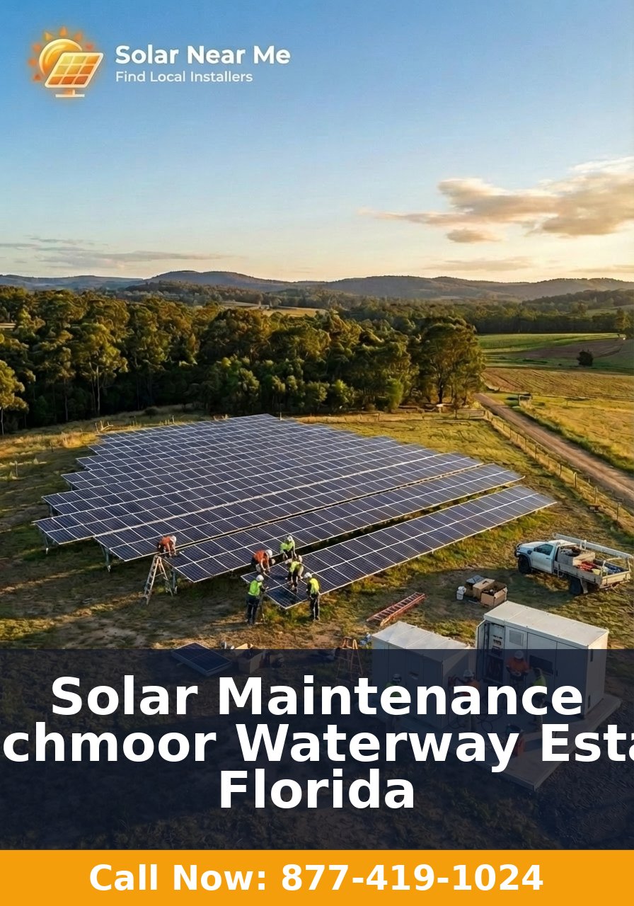 Solar Maintenance in Lochmoor Waterway Estates, Florida