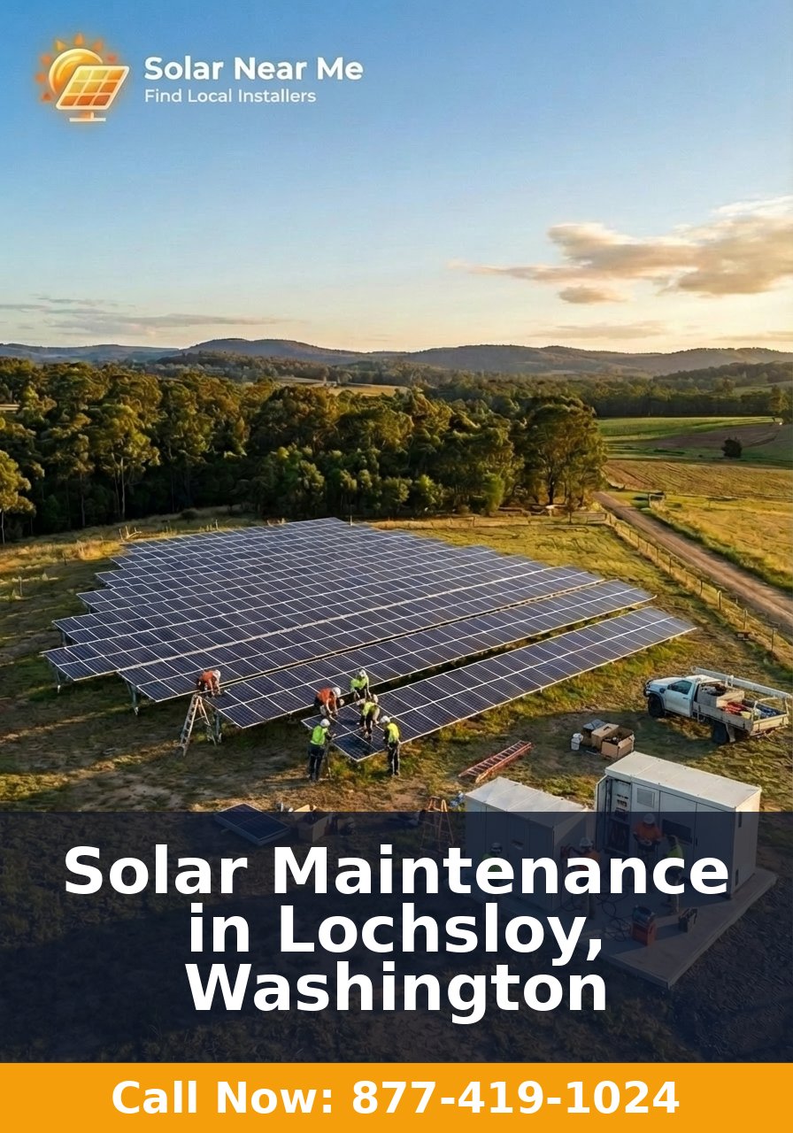 Solar Maintenance in Lochsloy, Washington