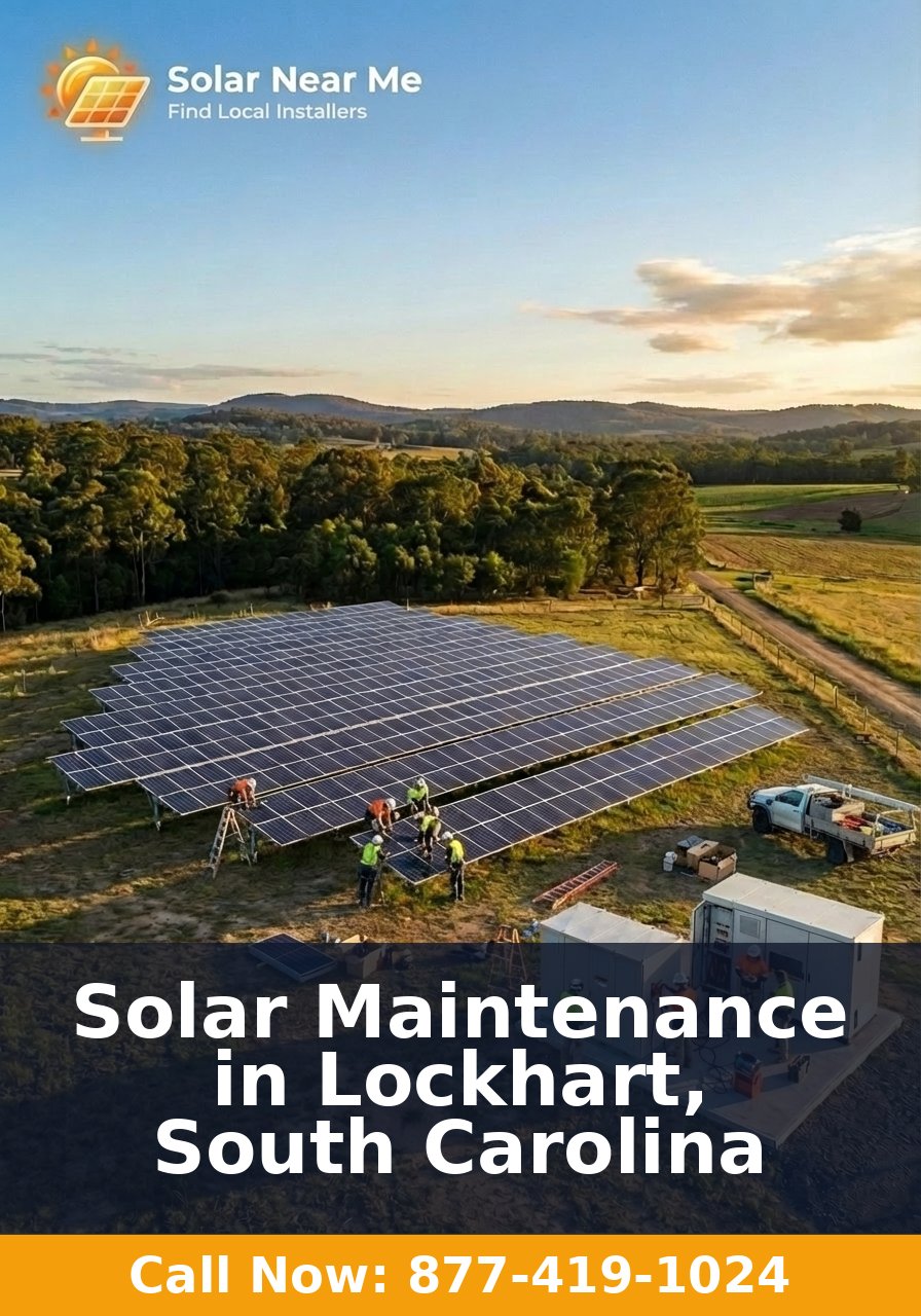 Solar Maintenance in Lockhart, South Carolina