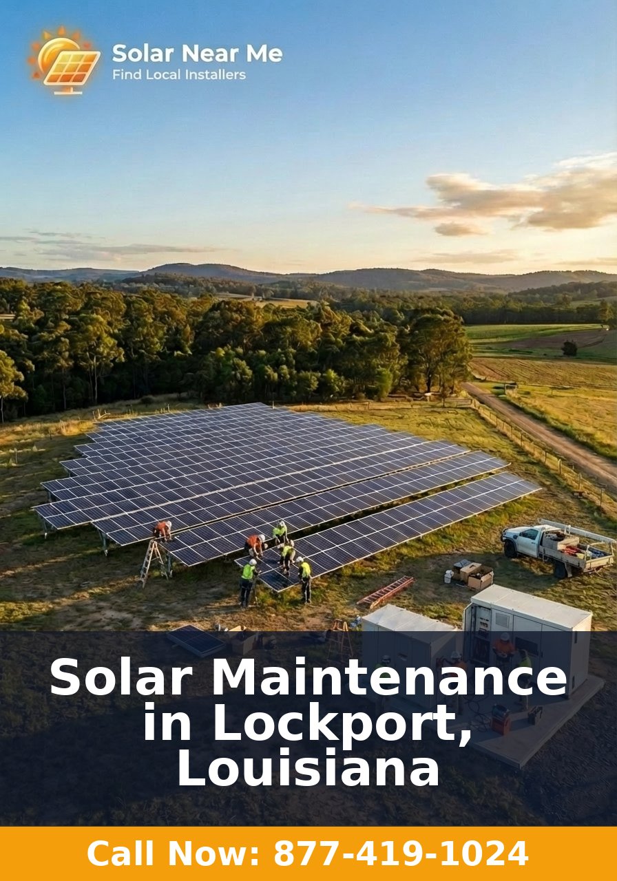 Solar Maintenance in Lockport, Louisiana