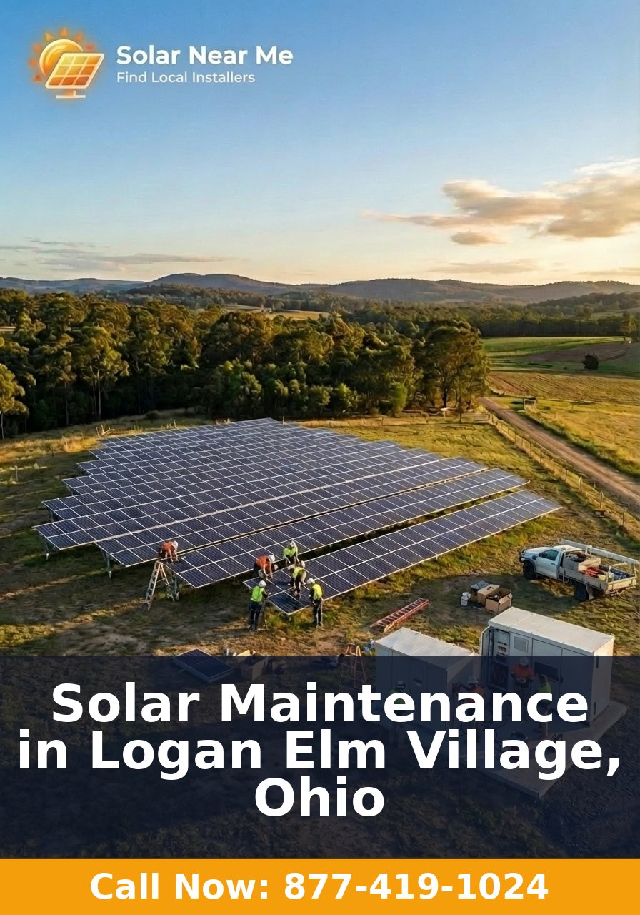Solar Maintenance in Logan Elm Village, Ohio