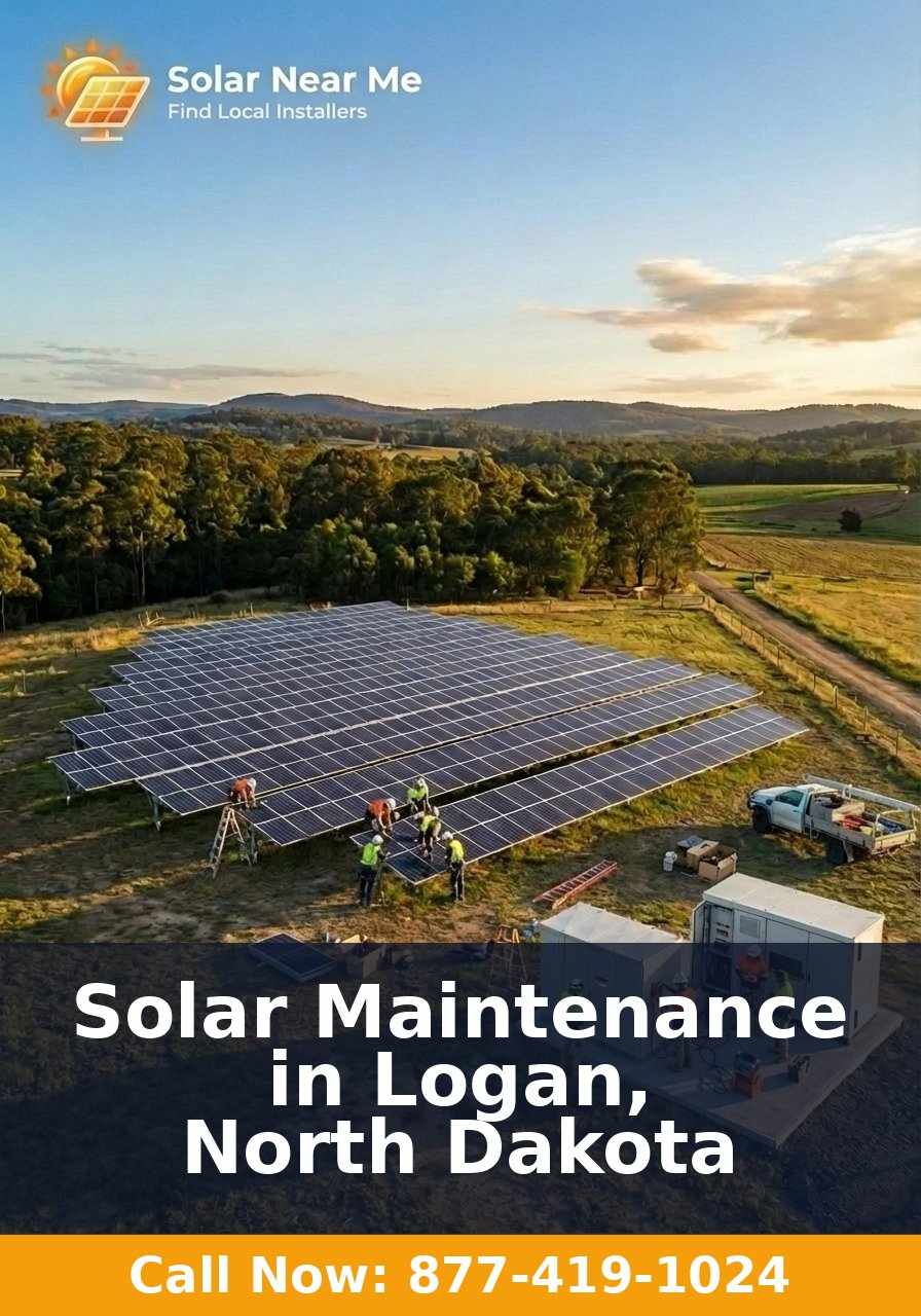 Solar Maintenance in Logan, North Dakota