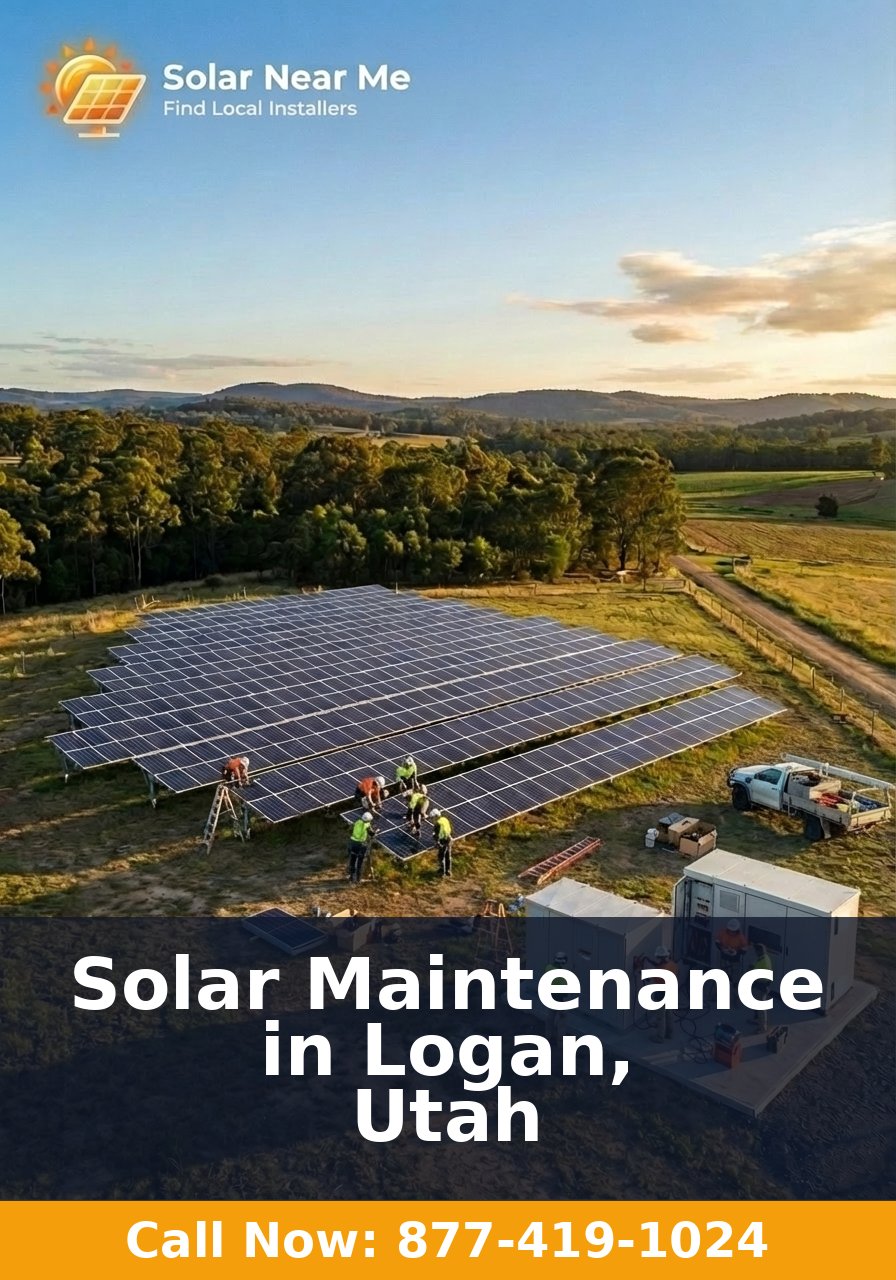 Solar Maintenance in Logan, Utah