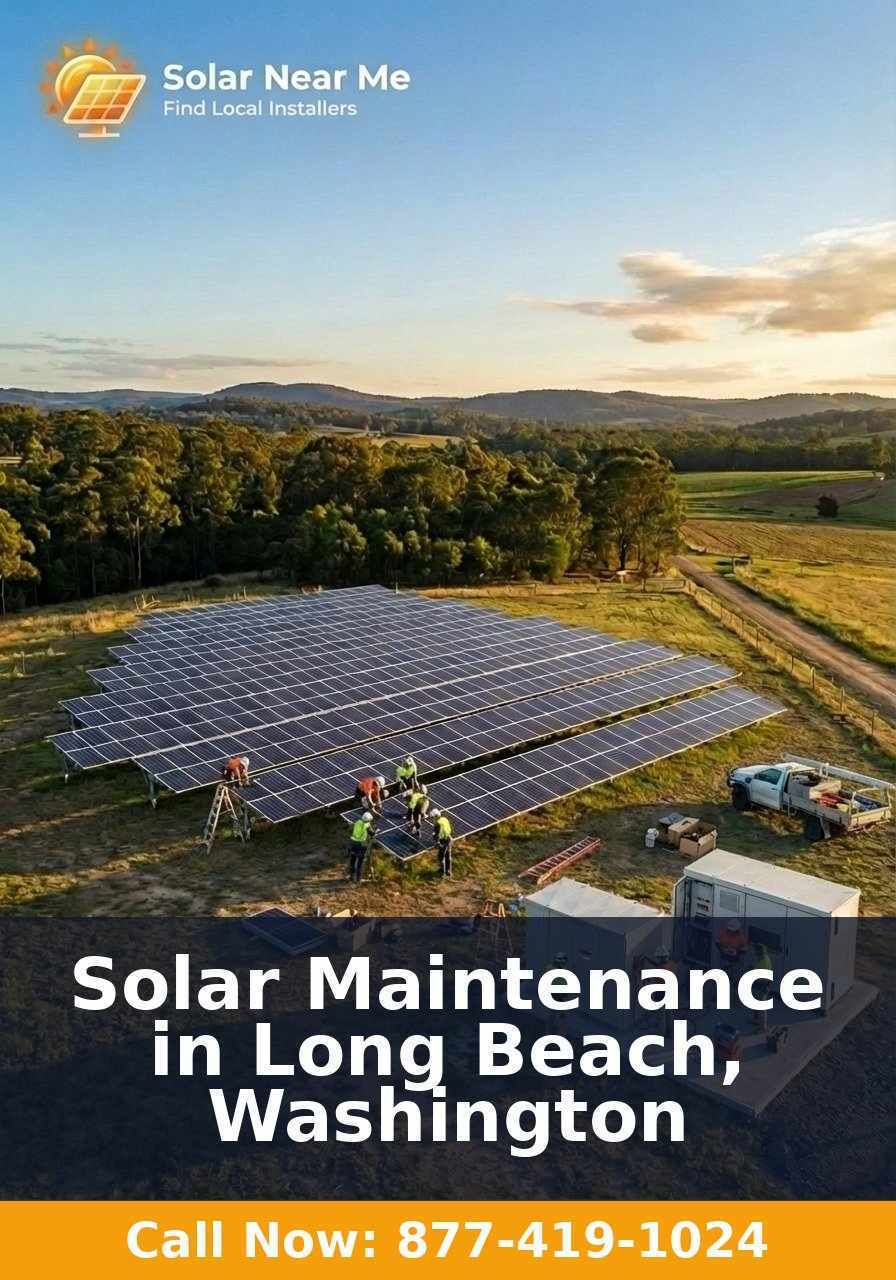 Solar Maintenance in Long Beach, Washington