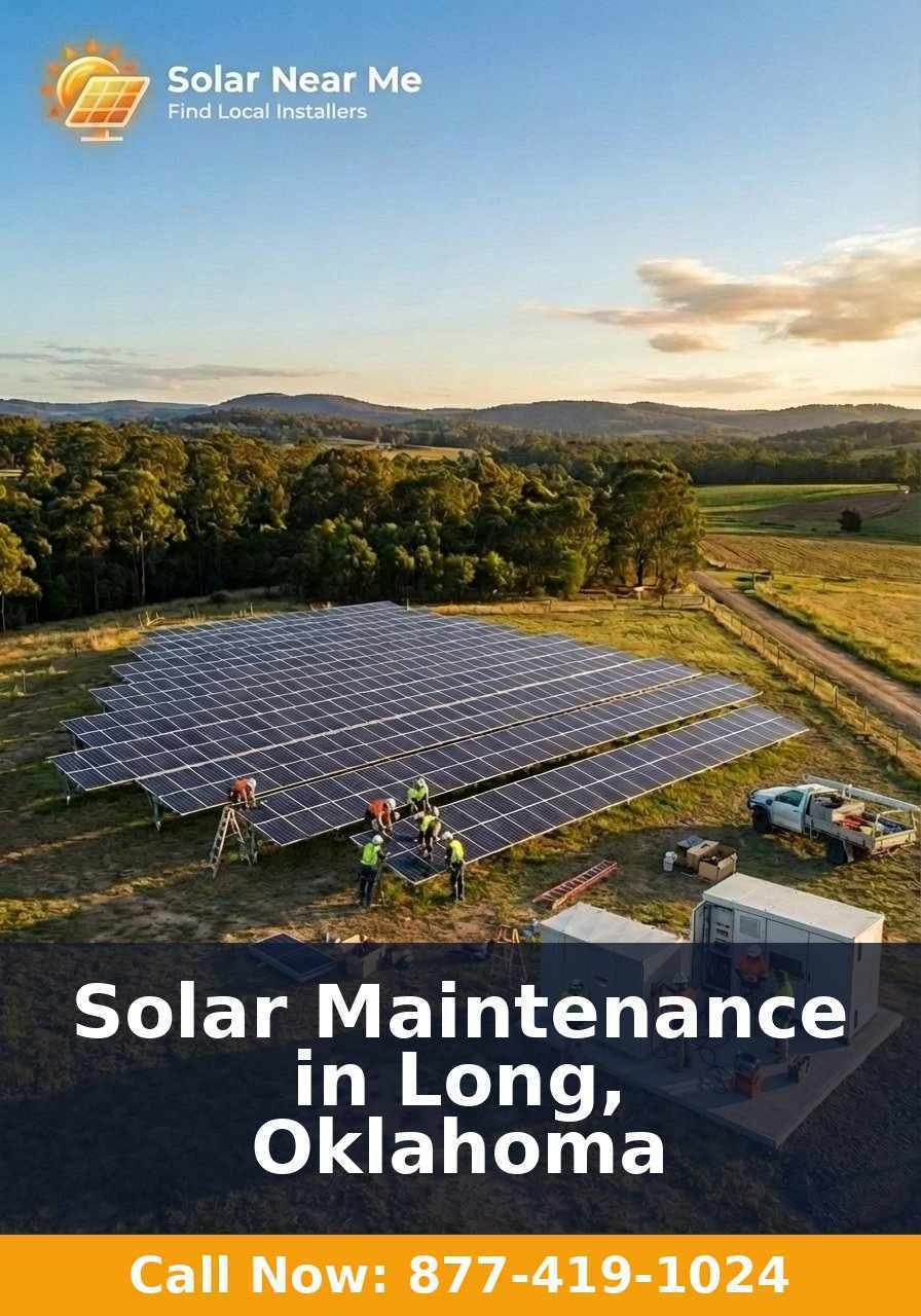 Solar Maintenance in Long, Oklahoma
