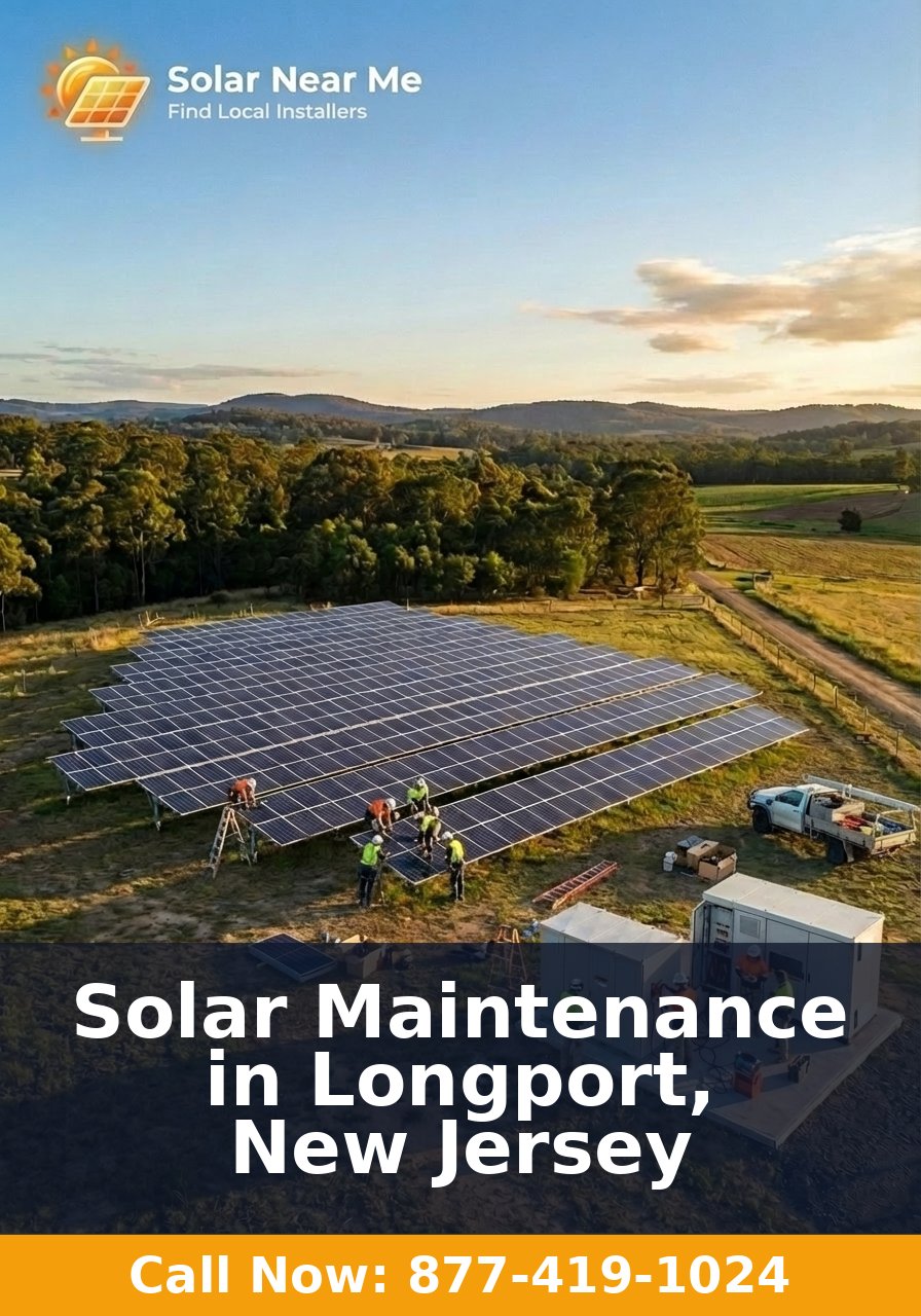 Solar Maintenance in Longport, New Jersey