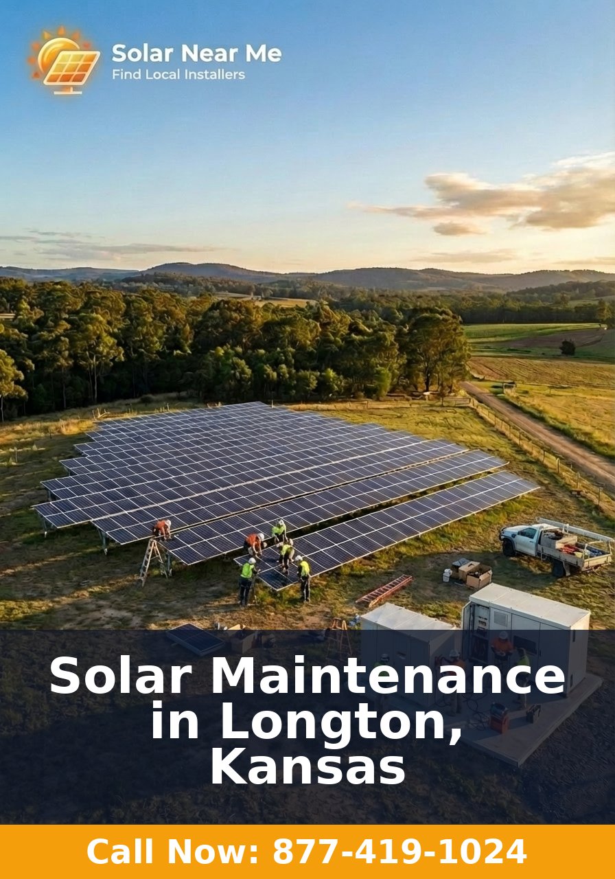 Solar Maintenance in Longton, Kansas