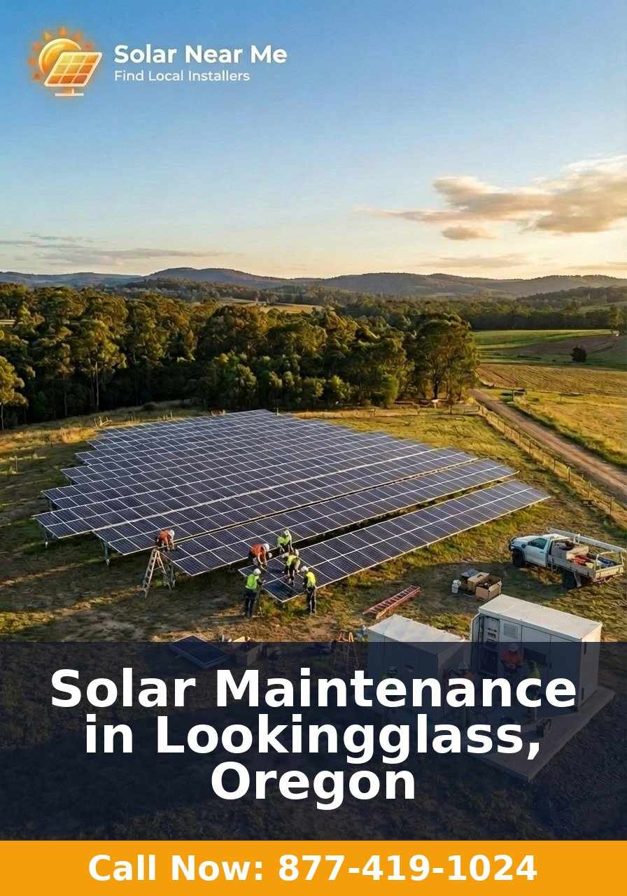 Solar Maintenance in Lookingglass, Oregon