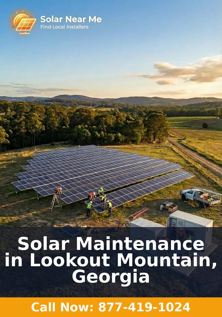 Solar Maintenance in Lookout Mountain, Georgia