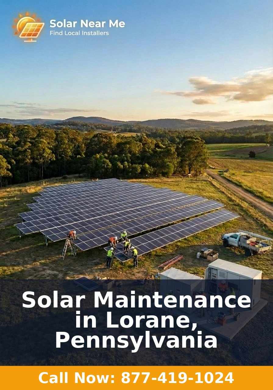 Solar Maintenance in Lorane, Pennsylvania