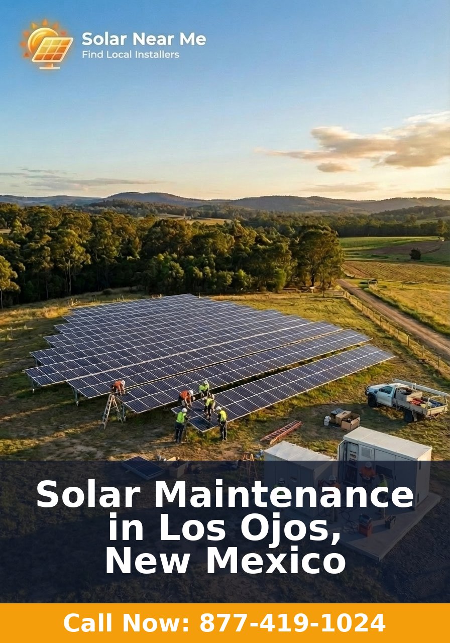 Solar Maintenance in Los Ojos, New Mexico