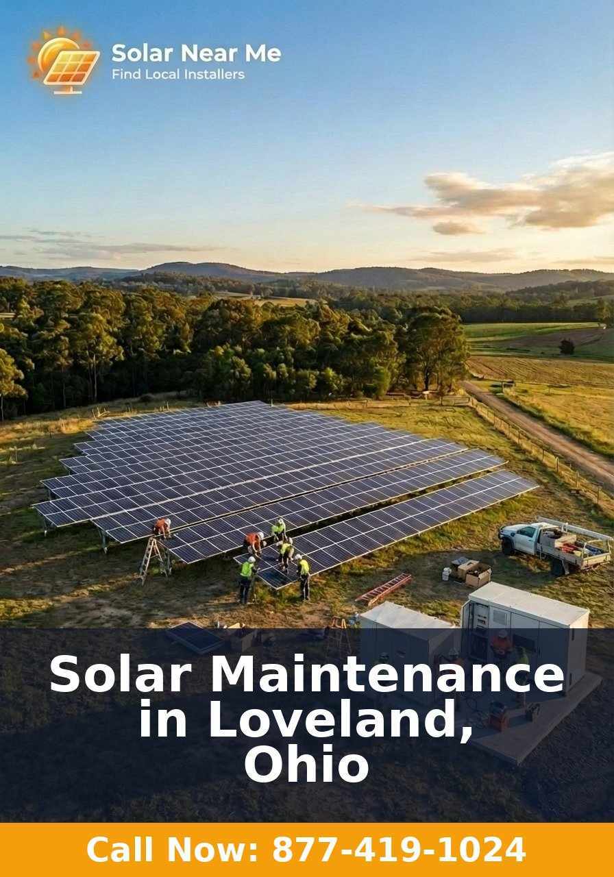 Solar Maintenance in Loveland, Ohio