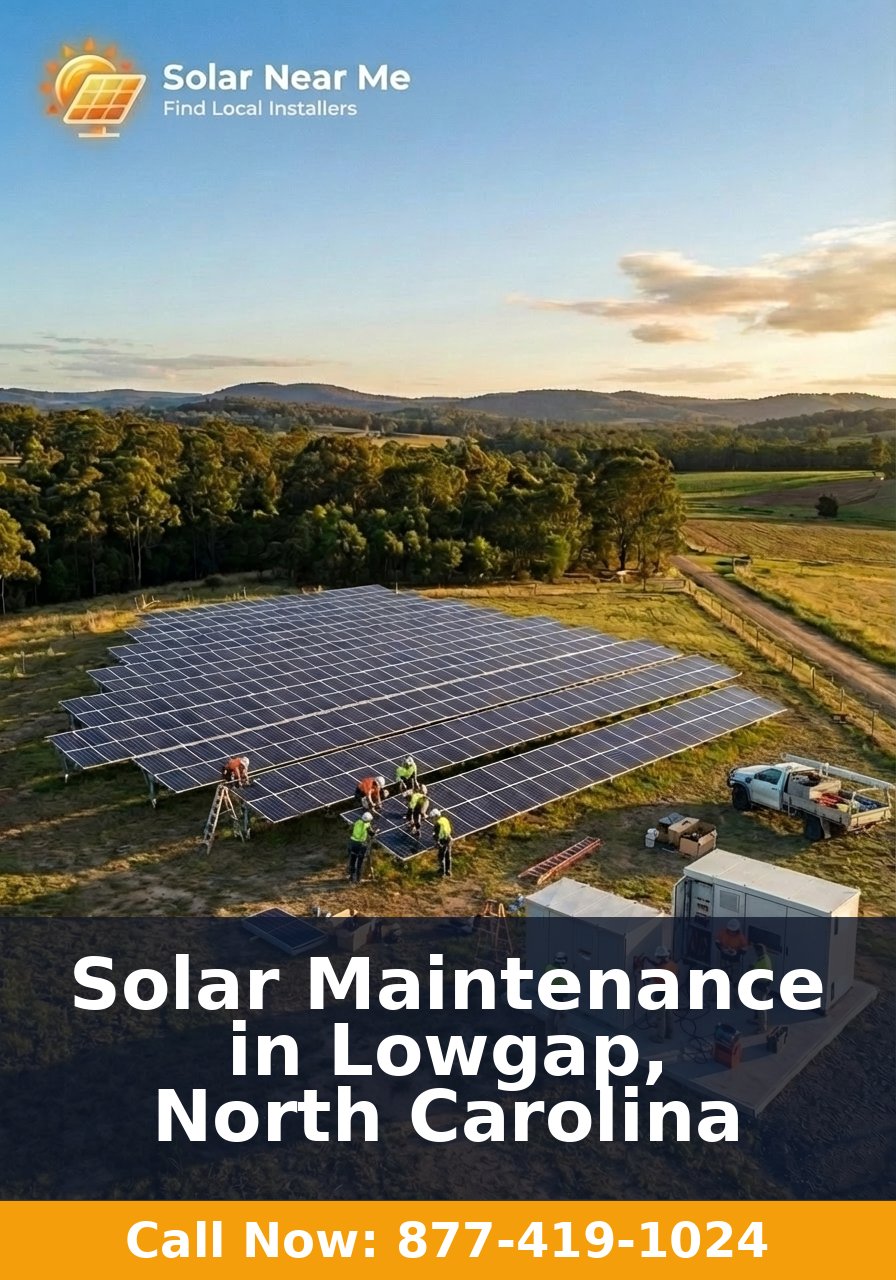 Solar Maintenance in Lowgap, North Carolina