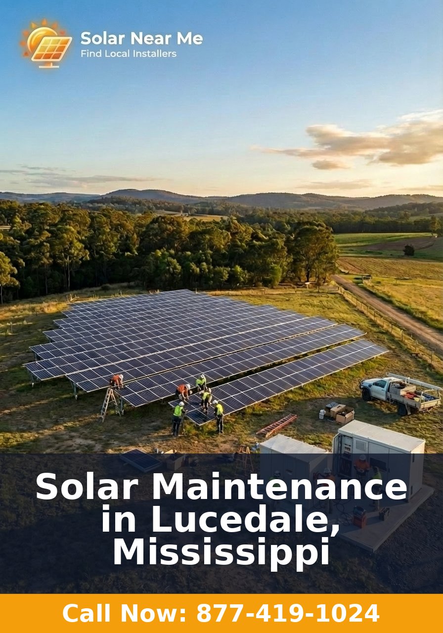 Solar Maintenance in Lucedale, Mississippi