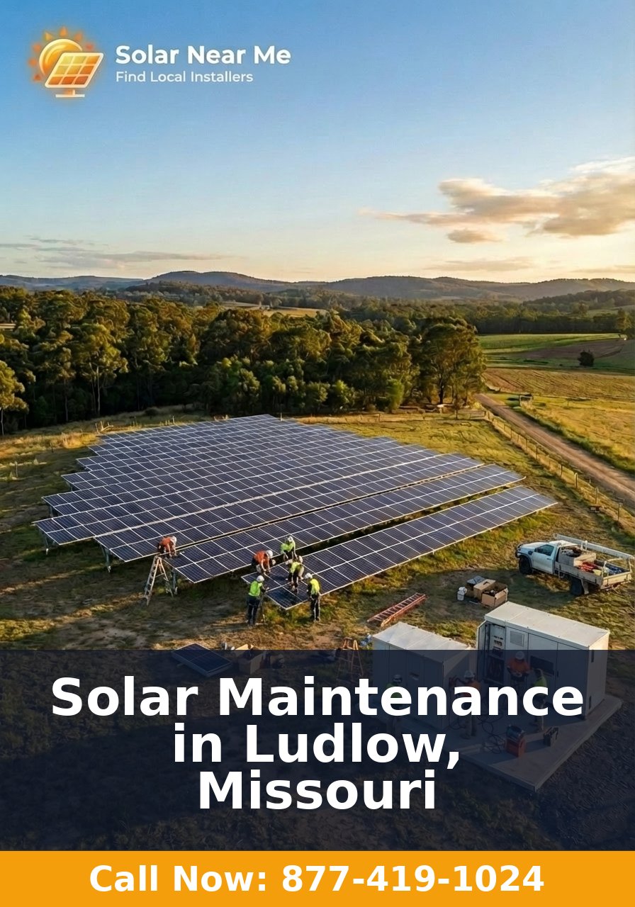 Solar Maintenance in Ludlow, Missouri
