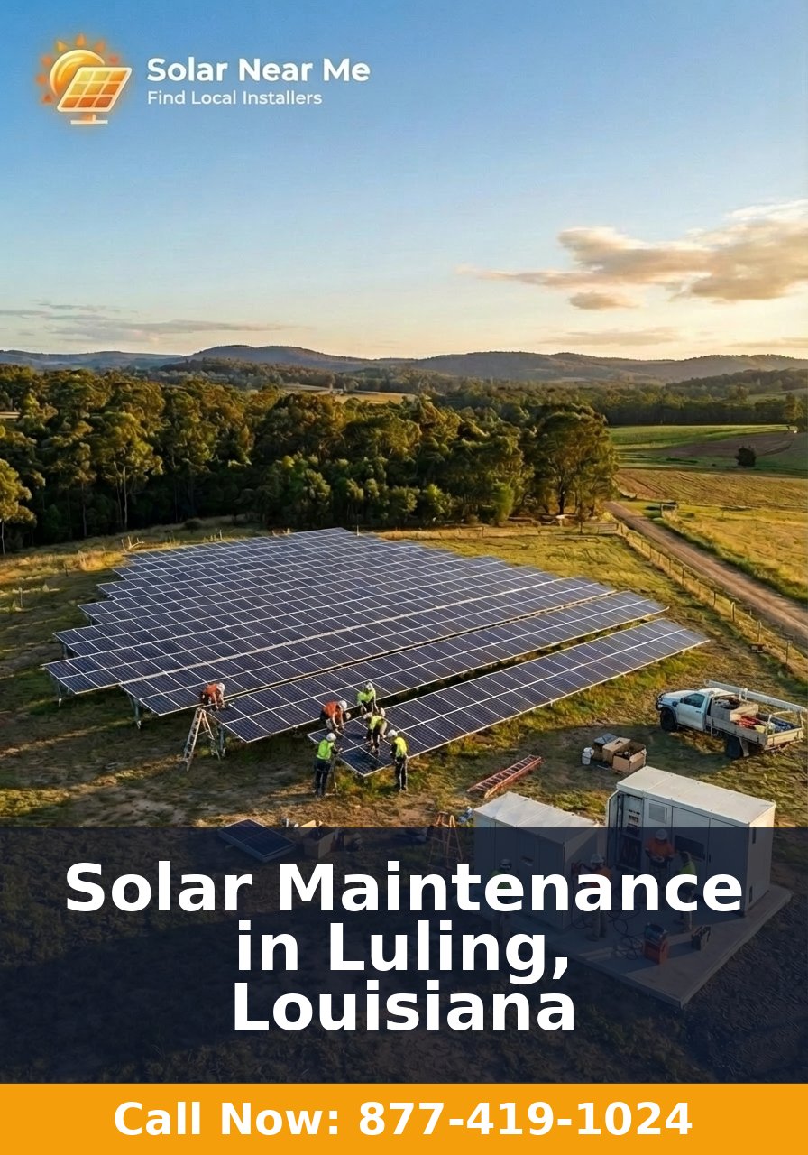 Solar Maintenance in Luling, Louisiana