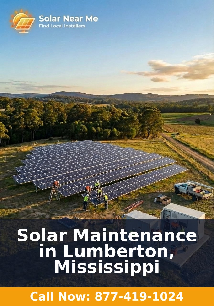Solar Maintenance in Lumberton, Mississippi
