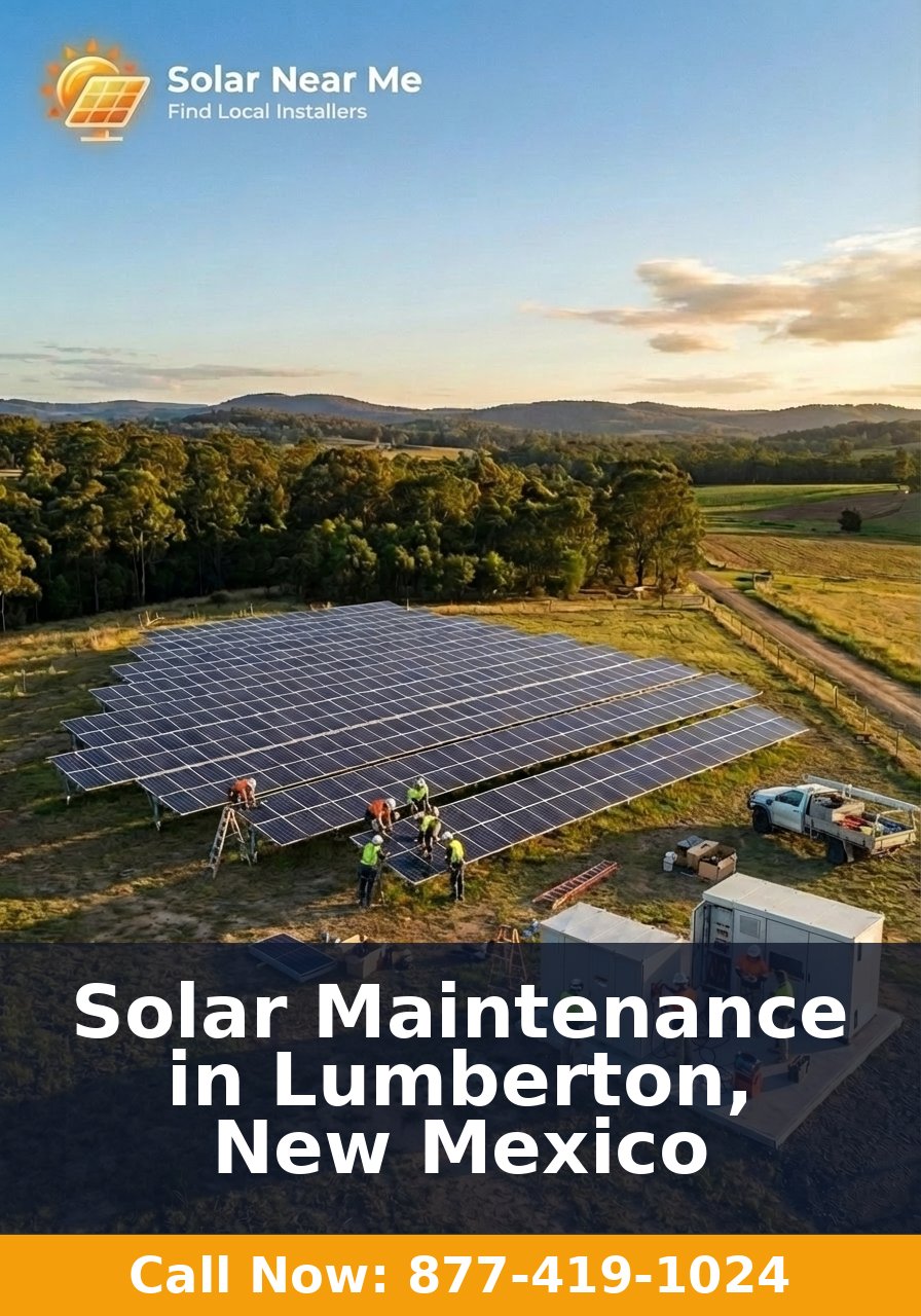 Solar Maintenance in Lumberton, New Mexico