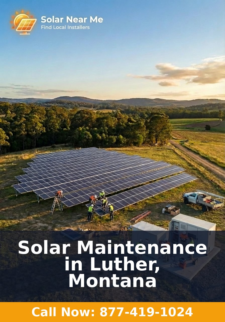 Solar Maintenance in Luther, Montana