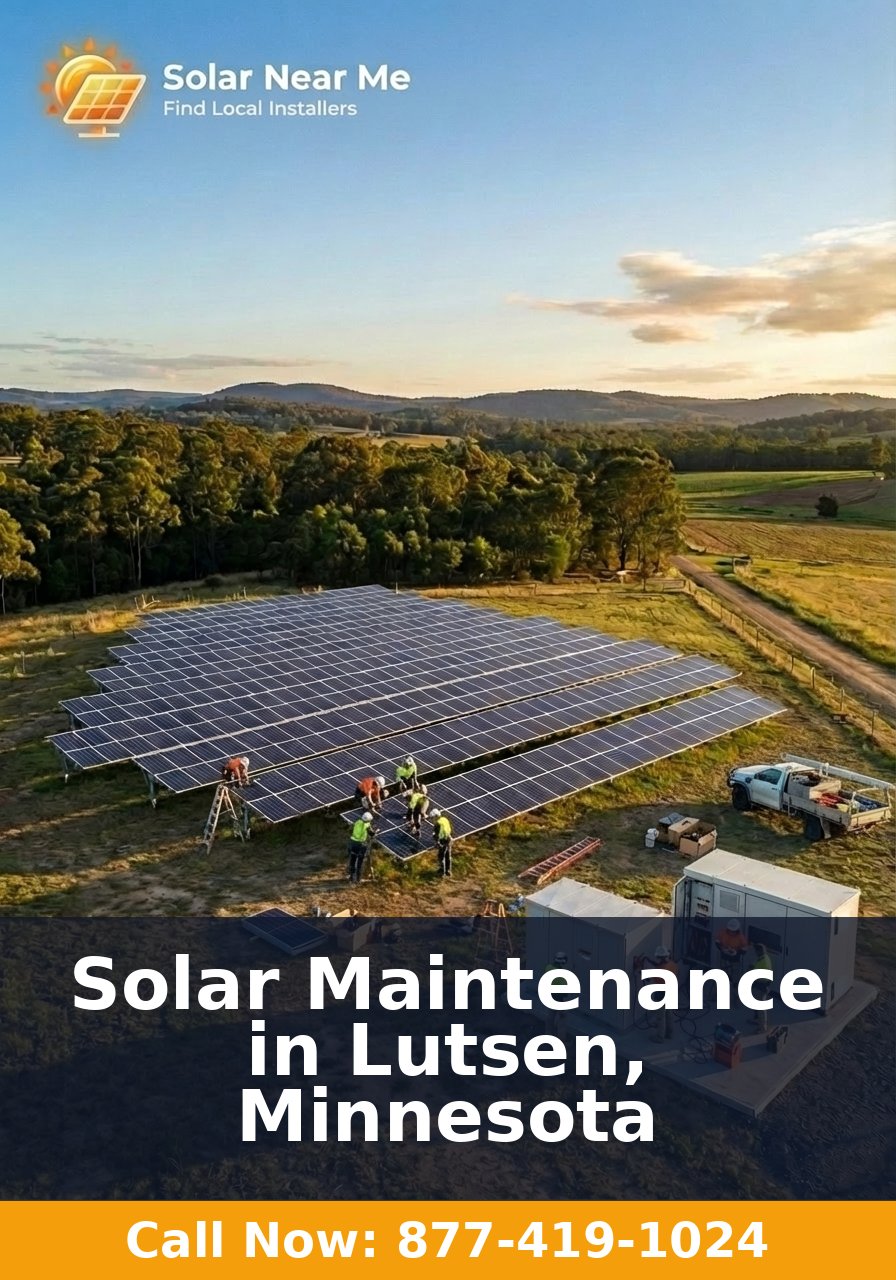 Solar Maintenance in Lutsen, Minnesota