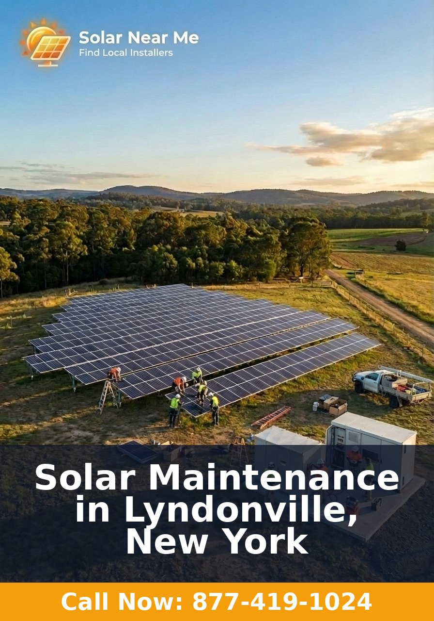 Solar Maintenance in Lyndonville, New York